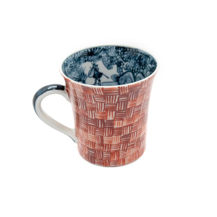 敬老の日 六斎窯 雷文 マグカップ おしゃれ 器 和食器 陶器 手作り 清水焼 Mug0007 Kyotoマルシェ 通販 Yahoo ショッピング