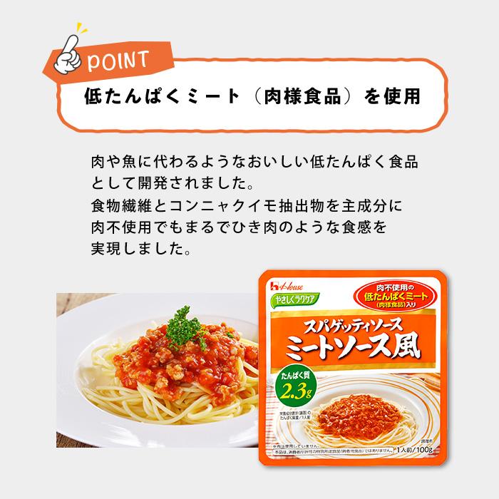 ハウス食品 低たんぱく麺 腎臓病食 パスタセット 低タンパク 減塩