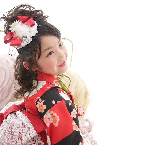 京都瑠璃雛菊 七五三 着物 7歳 購入 レトロ 古典 お祝い着 女の子