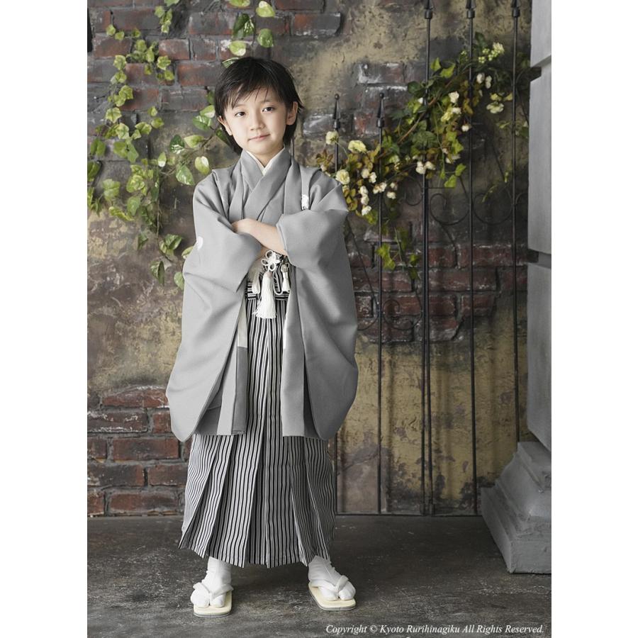 京都瑠璃雛菊 七五三 男の子 3歳 5歳 着物 フルセット 袴 無地 京都瑠璃雛菊 七五三 男の子 3歳 5歳 着物 フルセット 袴 無地