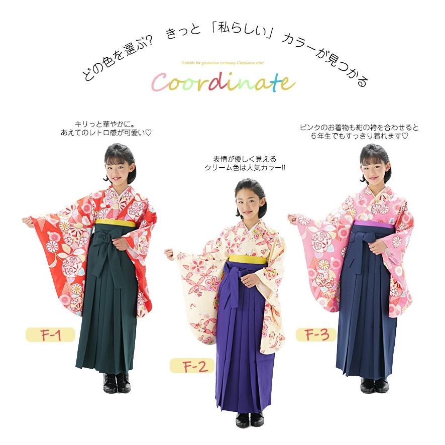 京都瑠璃雛菊 袴 小学生 卒業式 袴セット 小学校 女の子 セット はかま