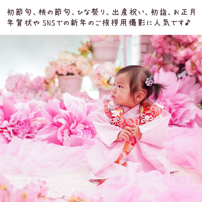 ベビー 着物 初節句 1歳 ひなまつり 出産祝い お正月 きもの 被布セット プレゼント 90 1歳誕生日 誕生日 百日祝い ひな祭り お食い初め 女の子 80 雛祭り