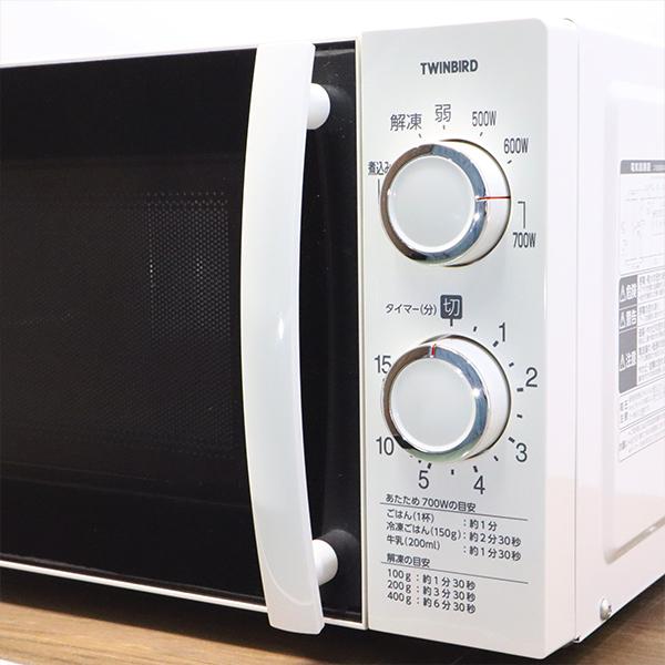 ツインバード 中古 電子レンジ ターンテーブル 700W 西日本対応 ツインバード 中古 電子レンジ ターンテーブル 700W 西日本対応