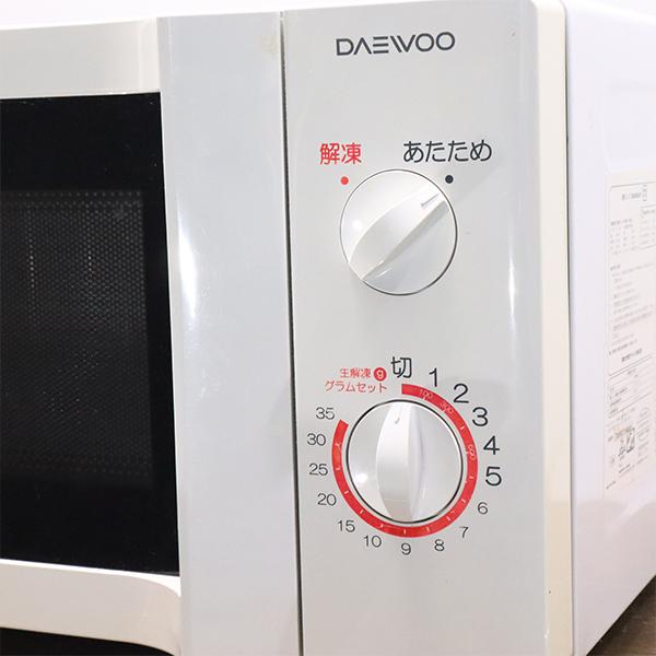 DAEWOO テクタイト 電子レンジ ターンテーブル式 DM-E25A 2017年製 50Hz専用 白 あたため/解凍 取扱説明書付き レンジ キッチン家電 札幌市中央区 南12条店 DAEWOO(大宇販売株式会社) DM-E25/26AM(電子レンジ)