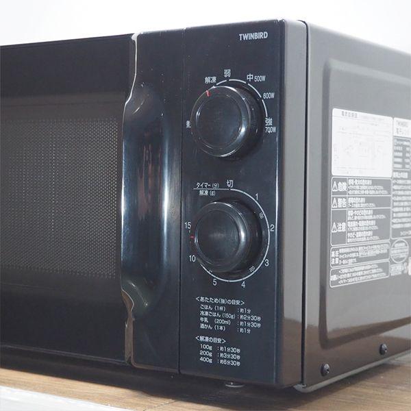 ☆専用☆　【中古：送料込の出品】TWINBIRD 単機能電子レンジ ブラック Amazon.co.jp: TWINBIRD(ツインバード) 電子レンジ フラット