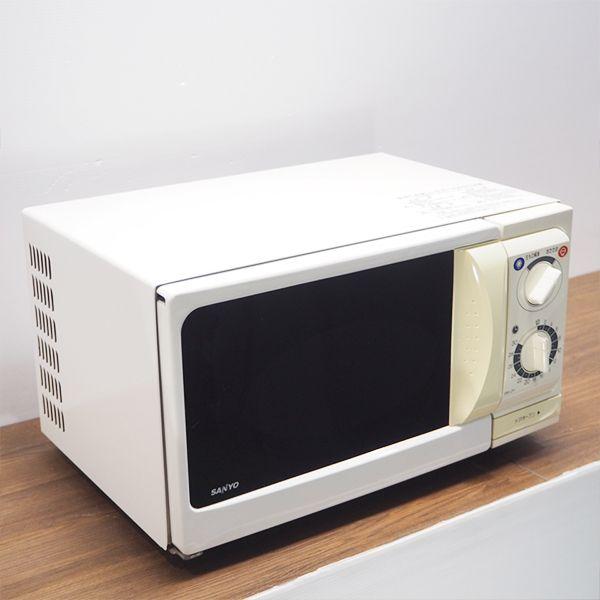 SANYO 爆買 新生活応援 中古 電子レンジ サンヨー ターンテーブル 単