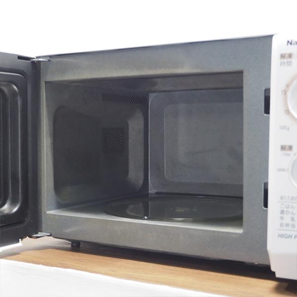 ナショナル 中古 電子レンジ ターンテーブル 750W 単機能 西日本対応
