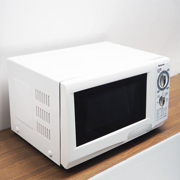 ナショナル 爆買 新生活応援 中古 電子レンジ ターンテーブル 単機能