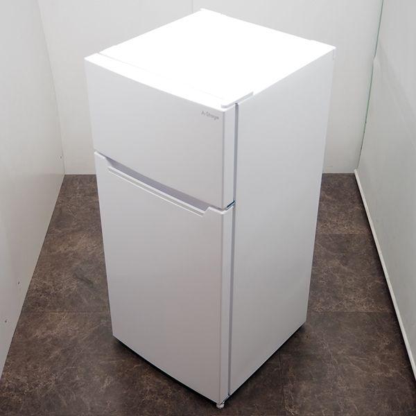 A-Stage RF04A-112WT 2ドア冷蔵庫 白色 112L『中古美品、凹みあり』2023年