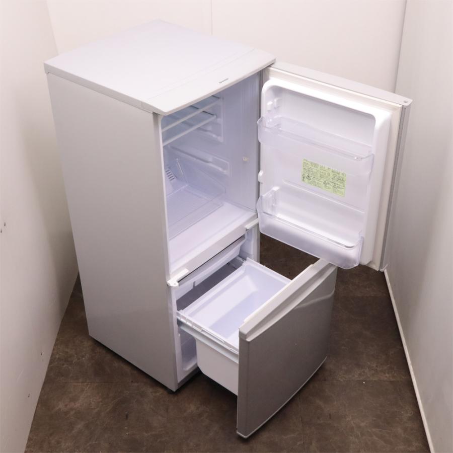 美品冷蔵庫 シャープ 137Lノンフロン冷凍冷蔵庫 SJ-D14C-W 生活家電