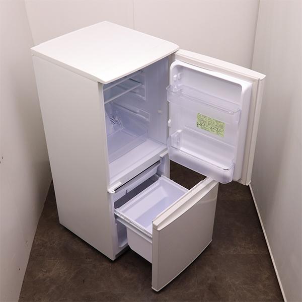 新生活応援 中古 冷蔵庫 シャープ 一人暮らし 137L ボトムフリーザー 霜取り不要 送料込み SJ-D14F-W LB05-073_2