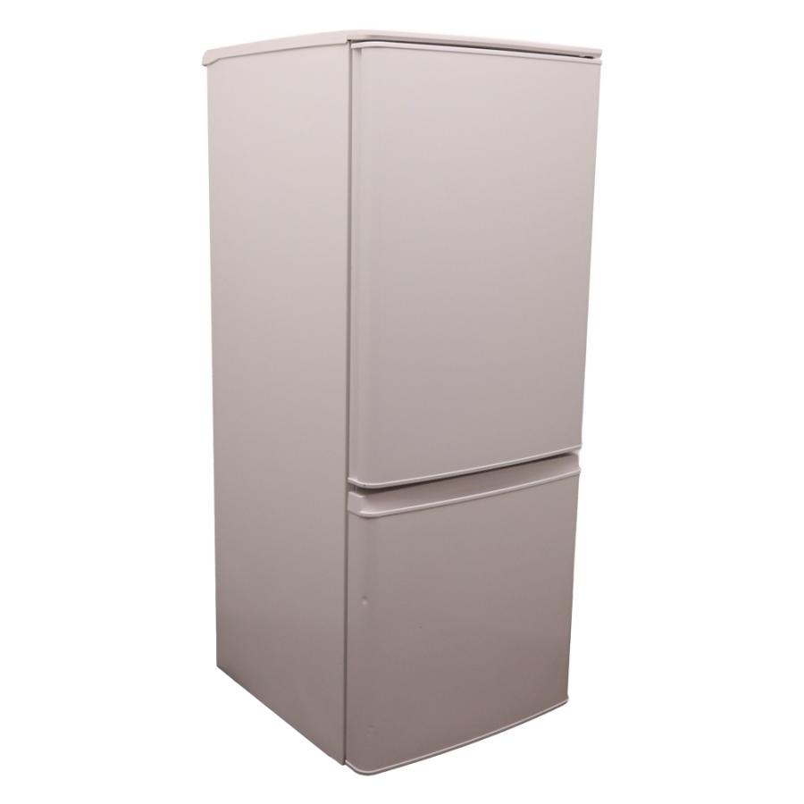 新生活応援 中古 冷蔵庫 三菱 一人暮らし 146L コンパクト ボトムフリーザー 霜取り不要 送料込み特価品 2022年式 MR-P15G-W LB06-024_1
