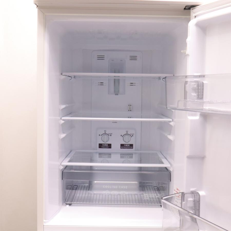 新生活応援 中古 冷蔵庫 三菱 一人暮らし 146L コンパクト ボトムフリーザー 霜取り不要 送料込み特価品 2022年式 MR-P15G-W LB06-024_3