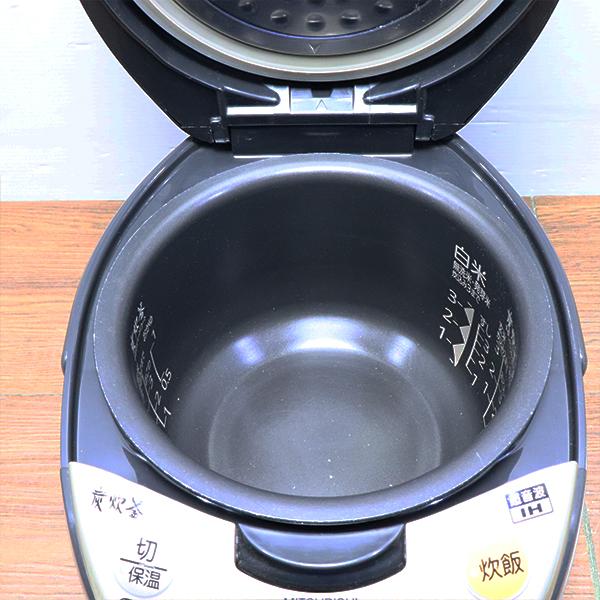 三菱（MITSUBISHI） 新生活応援 中古 IH炊飯器 3.5合炊き 炭炊釜 送料
