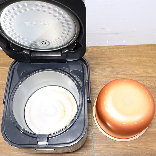 Haier（ハイアール） 中古 マイコン炊飯器 3合炊き 銅コート極厚釜