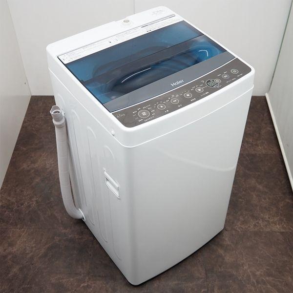 【稼動品】ハイアール 全自動電気洗濯機 JW-C45A 39L 2018年製中古 中古/SA-JWC45AK/洗濯機/2017年モデル/4.5kg/Haier/ハイアール