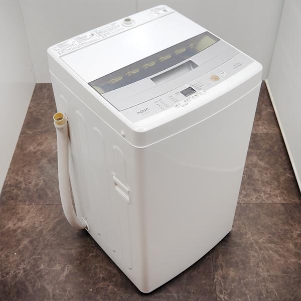 AQUA（アクア） 中古 洗濯機 一人暮らし 4.5kg コンパクト 予約機能