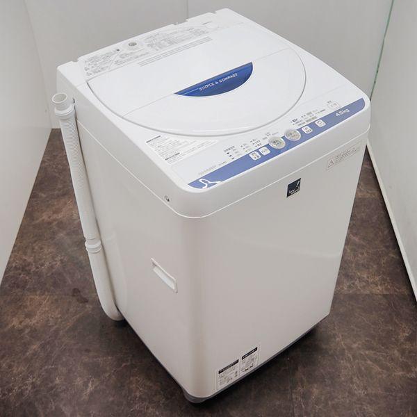 SHARP 中古 SB-ESG4E2KB 洗濯機 4.5kg シャープ ES-G4E2-KB 風 SHARP 中古 SB-ESG4E2KB 洗濯機 4.5kg シャープ ES-G4E2-KB 風