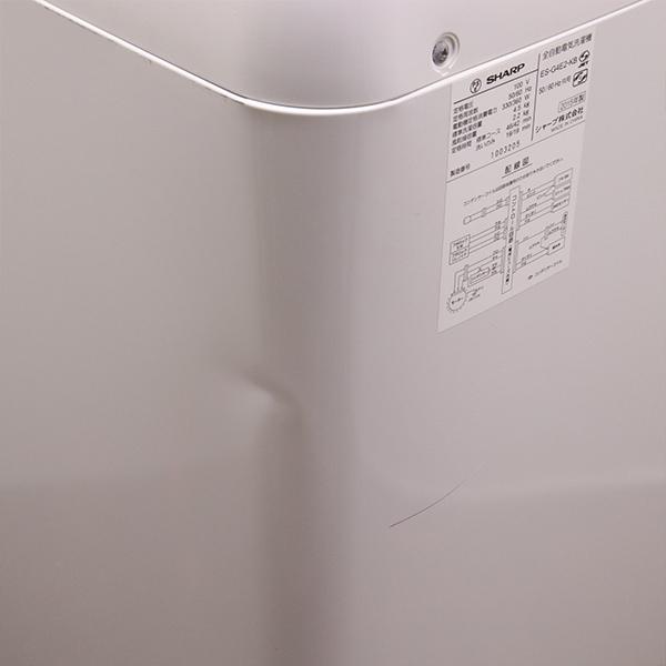 ID 982209　シャープ4.5Kg　２０１５年製　ES-G4E2　キズ有、凹み SHARP（シャープ） 中古 洗濯機 一人暮らし 4.5kg 風乾燥 送料込み ES
