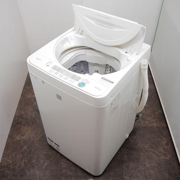 SHARP 中古 SB-ESG4E7KW 洗濯機 4.5kg シャープ ES-G4E7-KW 2019 SHARP 中古 SB-ESG4E7KW 洗濯機 4.5kg シャープ ES-G4E7-KW 2019