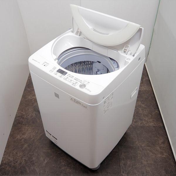 SHARP 中古 SB-ESG5E3KW 洗濯機 5.5kg シャープ ES-G5E3-KW 風 SHARP 中古 SB-ESG5E3KW 洗濯機 5.5kg シャープ ES-G5E3-KW 風