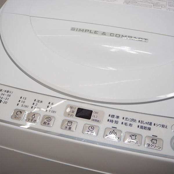 SHARP 中古 SB-ESG60UCW 洗濯機 6.0kg シャープ ES-G60UC-W 風 SHARP 中古 SB-ESG60UCW 洗濯機 6.0kg シャープ ES-G60UC-W 風