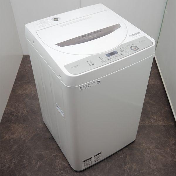 SHARP 中古 SB-ESGE4CT 洗濯機 4.5kg シャープ ES-GE4C-T 風乾燥 SHARP 中古 SB-ESGE4CT 洗濯機 4.5kg シャープ ES-GE4C-T 風乾燥