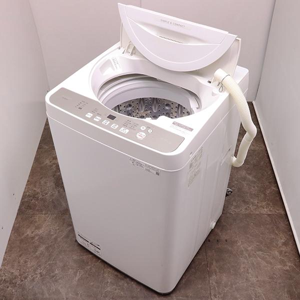 SHARP 中古 SB-ESGE5EJW 洗濯機 5.5kg 1人暮らし 新生活 SHARP 中古 SB-ESGE5EJW 洗濯機 5.5kg 1人暮らし 新生活