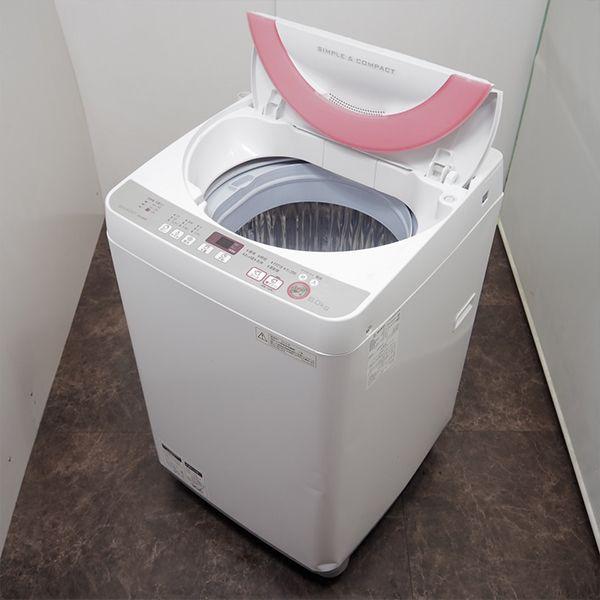 SHARP 中古 SB-ESGE60RP 洗濯機 6.0kg シャープ ES-GE60R-P 穴 SHARP 中古 SB-ESGE60RP 洗濯機 6.0kg シャープ ES-GE60R-P 穴