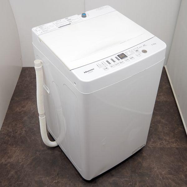 中古 SB-HWE5503 洗濯機 5.5kg Hisense ハイセンス HW-E5503 風乾燥 つけおきコース コンパクト 2020年モデル 送料込み｜kyotoserikawa-kaden｜03