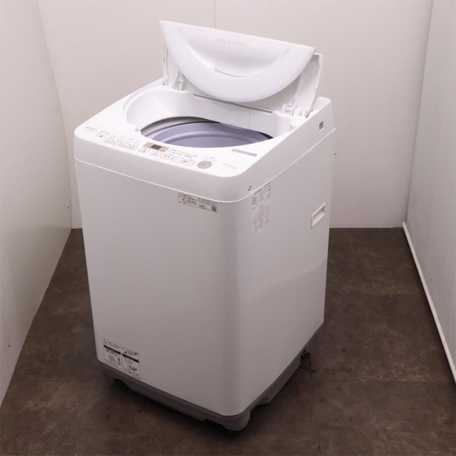 SHARP（シャープ） 分解洗浄済み 中古 洗濯機 一人暮らし 7.0kg 薄手