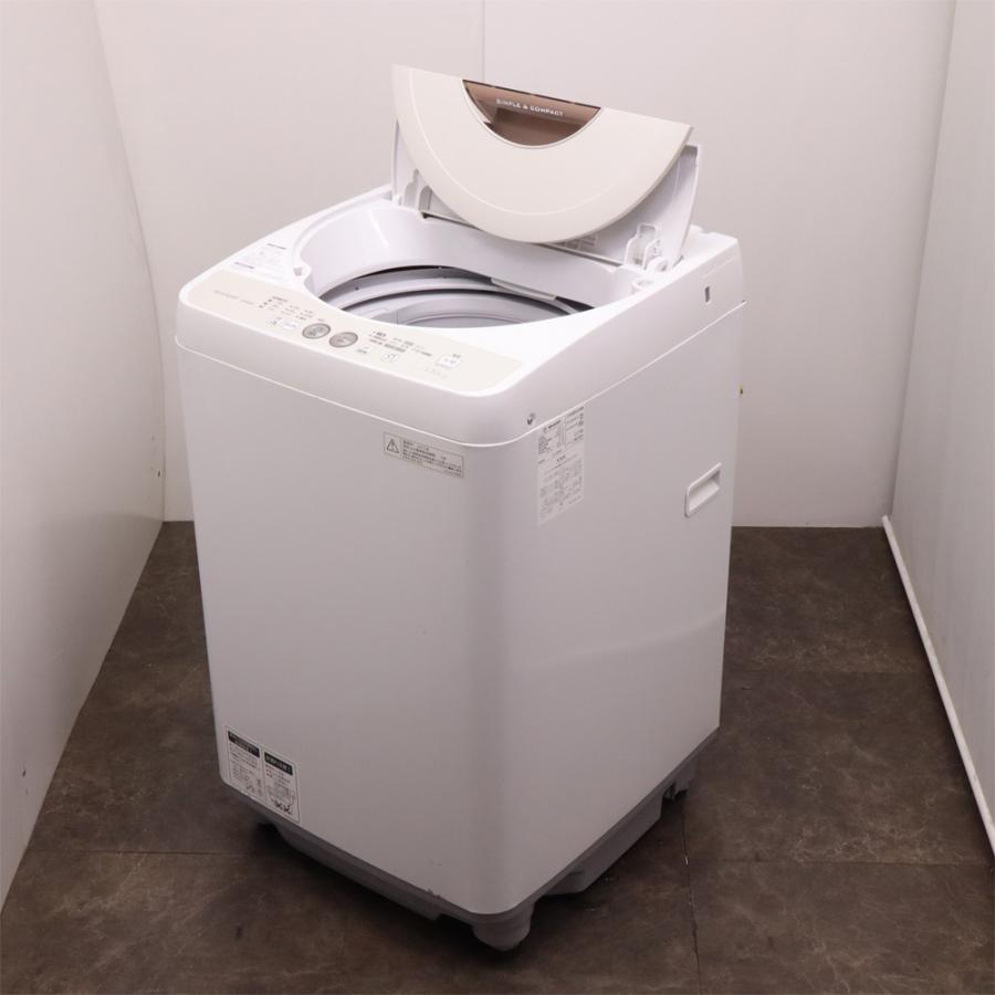 SHARP（シャープ） 中古 洗濯機 一人暮らし 4.5kg 風乾燥 送料込み ES