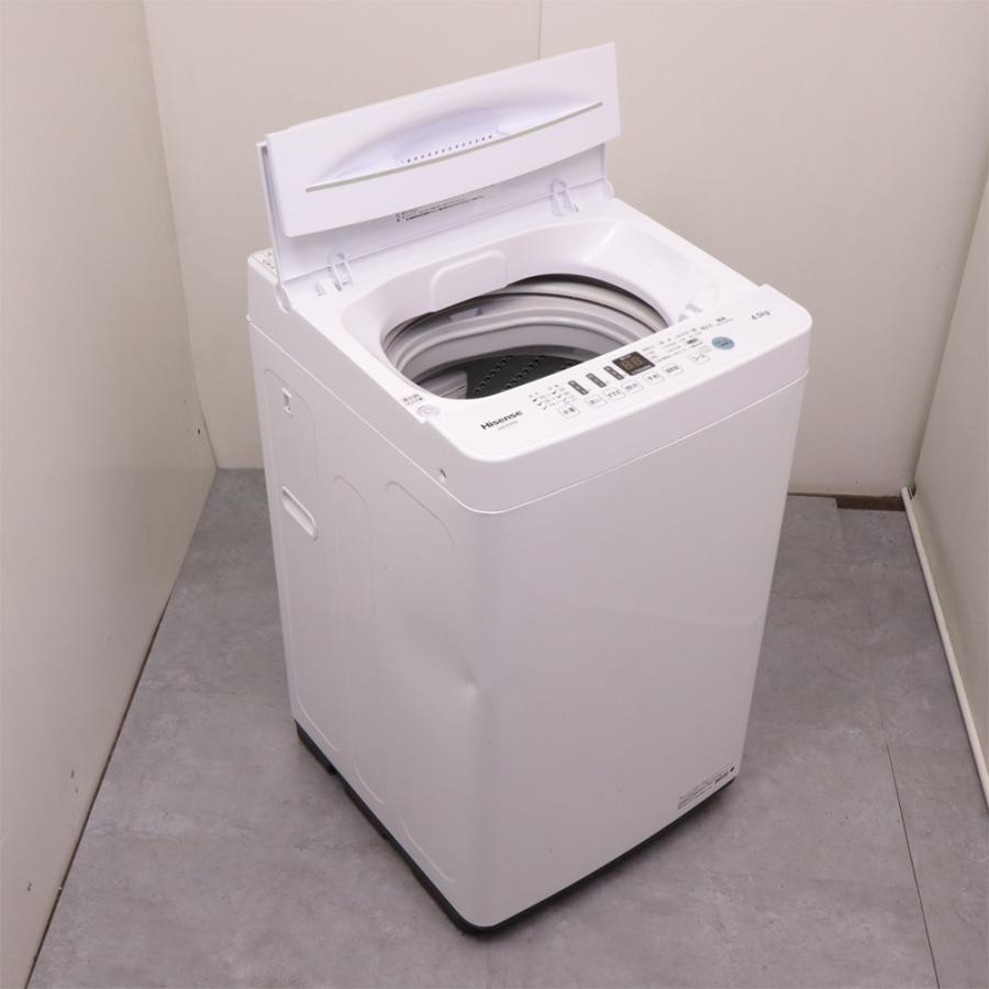 ハイセンス（HISENSE） 新生活応援 中古 洗濯機 一人暮らし 4.5kg