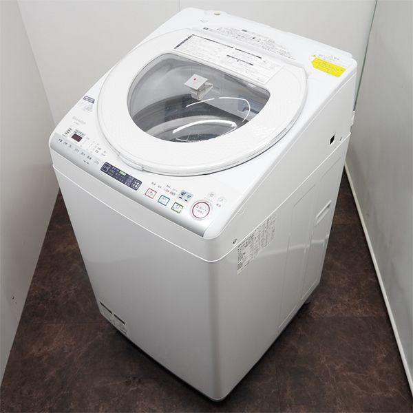 SHARP 中古/美品/SGA-EST83E1W/洗濯乾燥機/洗濯8kg・乾燥4.5kg SHARP 中古/美品/SGA-EST83E1W/洗濯乾燥機/洗濯8kg・乾燥4.5kg
