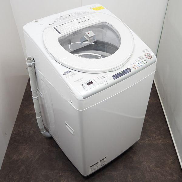 SHARP 中古/美品/SGA-EST83E1W/洗濯乾燥機/洗濯8kg・乾燥4.5kg SHARP 中古/美品/SGA-EST83E1W/洗濯乾燥機/洗濯8kg・乾燥4.5kg