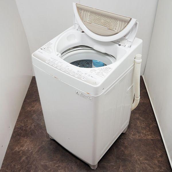 中古 SGB-AW7G2W 洗濯機 7.0kg TOSHIBA 東芝 AW-7G2-W 風乾燥 槽洗浄 パワフル浸透洗浄 つけおきコース 2015年モデル 設置配送商品 中古 SGB-AW7G2W 洗濯機 7.0kg TOSHIBA 東芝 AW-7G2-W 風乾燥 槽洗浄 パワフル浸透洗浄 つけおきコース 2015年モデル 設置配送商品