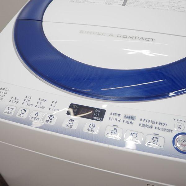 SHARP 中古 SGB-ESG7E2KB 洗濯機 7.0kg シャープ ES-G7E2-KB 風 SHARP 中古 SGB-ESG7E2KB 洗濯機 7.0kg シャープ ES-G7E2-KB 風