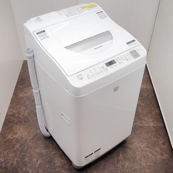 SHARP 中古 SGB-EST5E5KW 洗濯乾燥機 洗5.5kg・乾3.5kg シャープ SHARP 中古 SGB-EST5E5KW 洗濯乾燥機 洗5.5kg・乾3.5kg シャープ