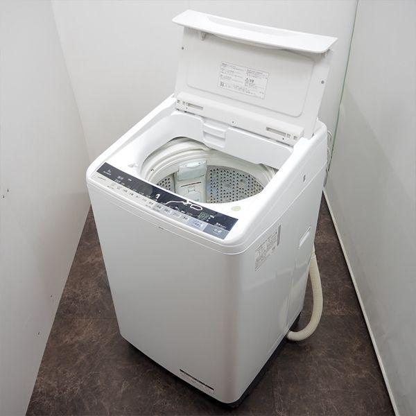 2016年式 8kg HITACHI 洗濯機 BW-V80AE4 HITACHI 日立 BW-V80AE4 ビートウォッシュ 全自動 洗濯機 8.0kg