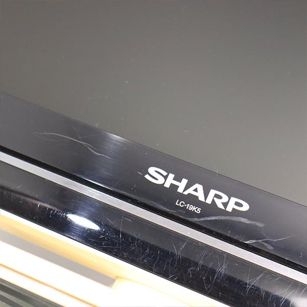 SHARP 中古 TB02-015 液晶テレビ 19V シャープ LC-19K5-W BS CS SHARP 中古 TB02-015 液晶テレビ 19V シャープ LC-19K5-W BS CS