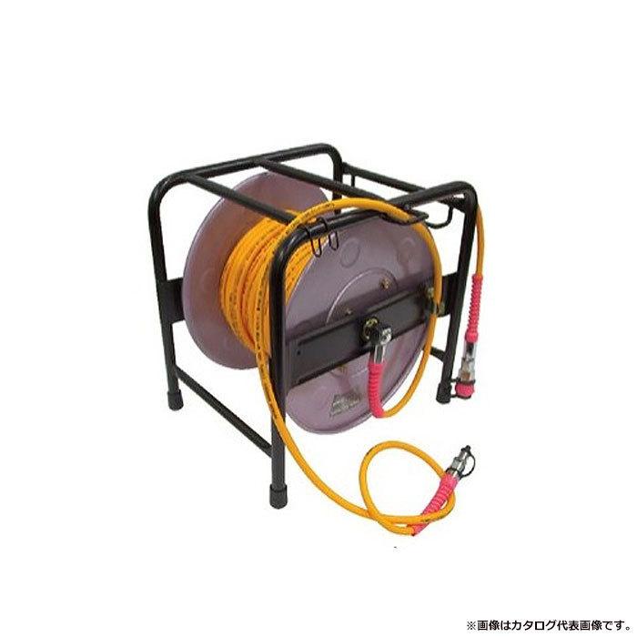 HiKOKI 高圧エアーホースリール 固定式 0089-0294 ホース内径6mm×30m  