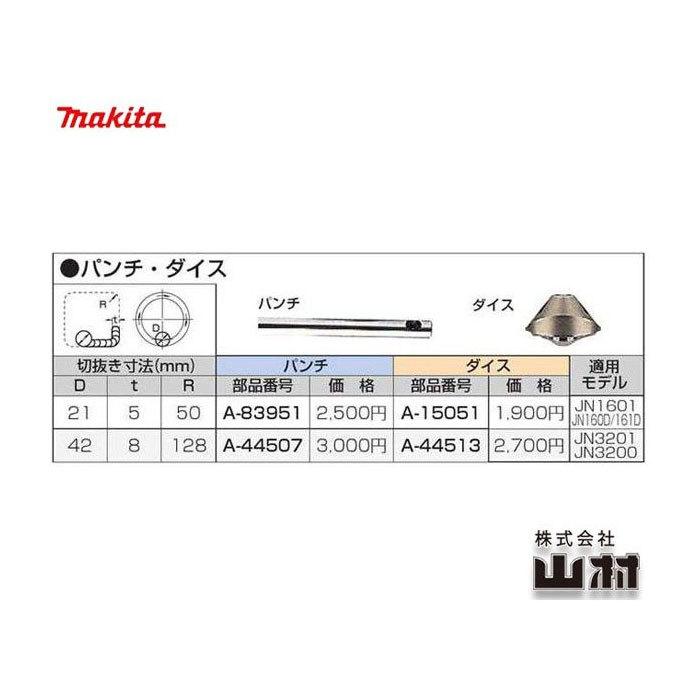 マキタ ニブラ用 パンチ A-83951 : ヤマムラ本店 - 通販 - Yahoo