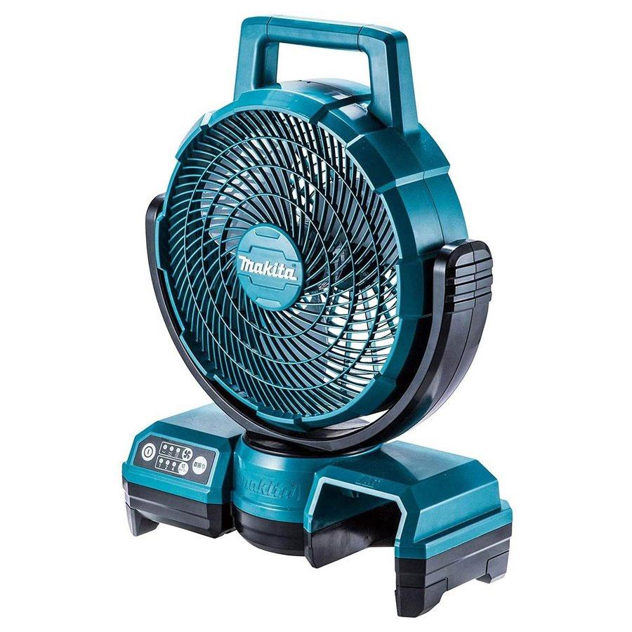 マキタ 18V 充電式ファン CF203DZ 青★新品 首振り コードレス扇風機 楽天市場】充電式ファン CF203DZ（本体のみ）青 ※バッテリー
