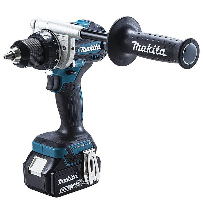 マキタ（makita） 18V 充電式ドライバドリル DF486DRGX 6.0Ahバッテリ2 