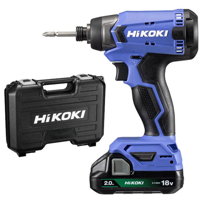HiKOKI 18V コードレスインパクトドライバ FWH18DA(BG) 2.0Ahバッテリ 