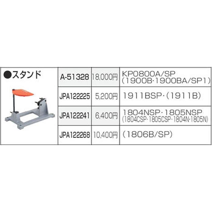 マキタ（makita） カンナ用スタンド JPA122225 （1911BSP他 