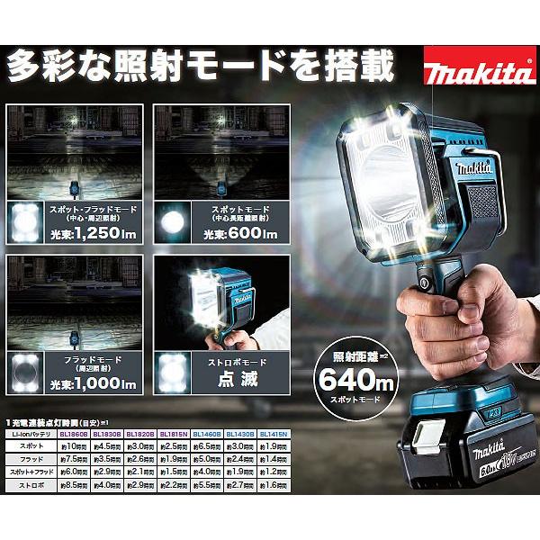 マキタ 14.4/18V 充電式フラッシュライト ML812 本体のみ