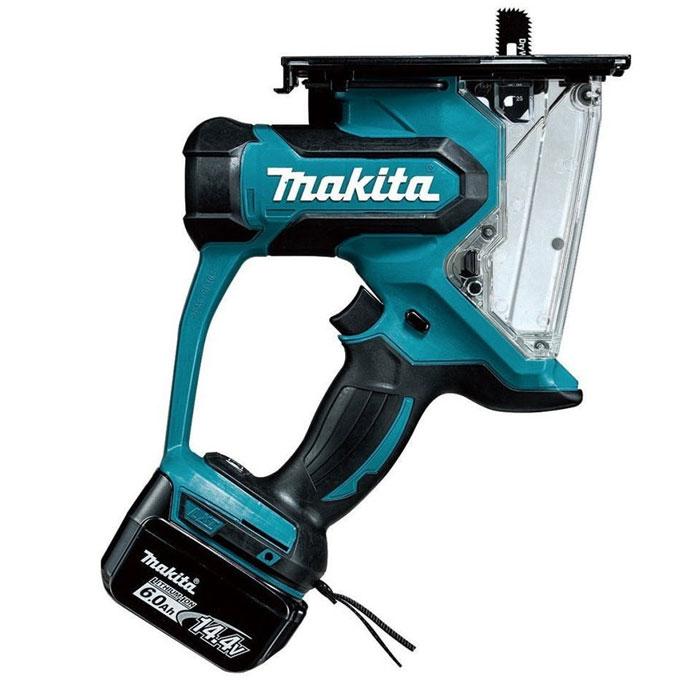 マキタ 14.4V 充電式ボードカッタ SD140DRGX 6.0Ahバッテリ2個・充電器・ケース付