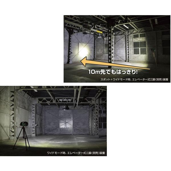 HiKOKI コードレスサーチライト UB18DA(NN) 本体のみ : ヤマムラ