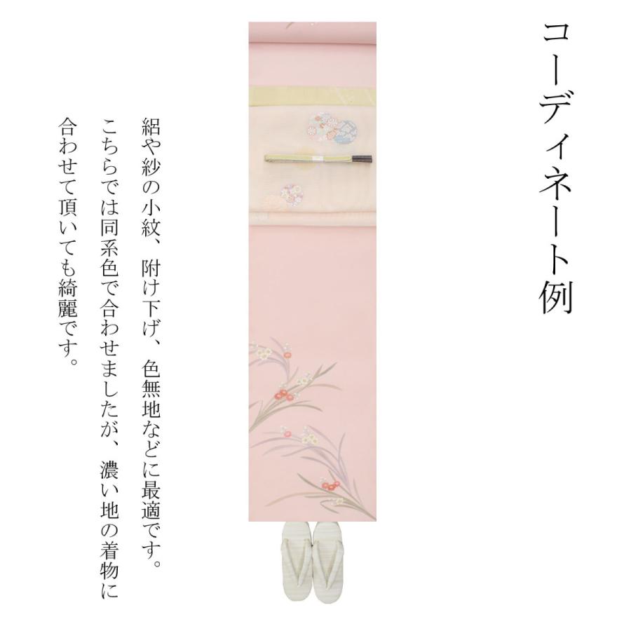 名古屋帯 夏帯 正絹 絽つづれ お仕立てサービス 単衣 夏用 新品